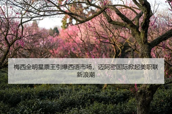 梅西全明星票王引爆西语市场，迈阿密国际掀起美职联新浪潮
